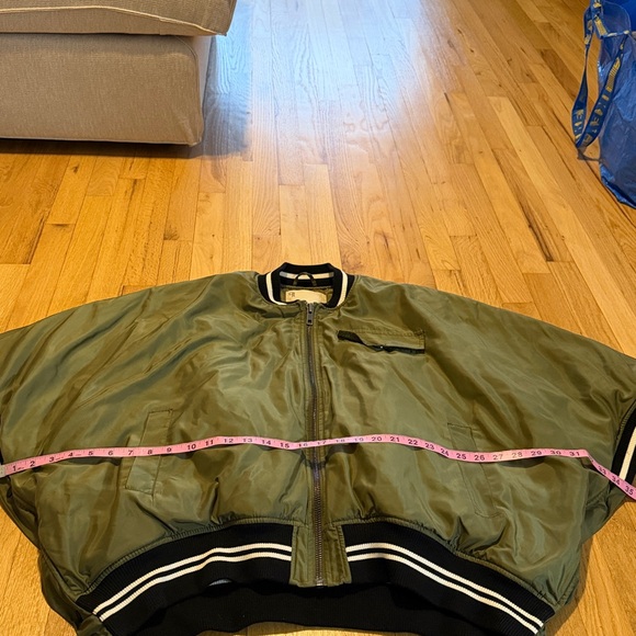 Pilcro Anthropologie Puffer Sport Coat Sz S/M - Picture 3 of 10